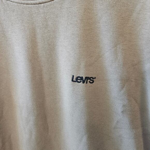 Levi's Men's Tan Crewneck Sweatshirt Relaxed 3XLT - Picture 3 of 8